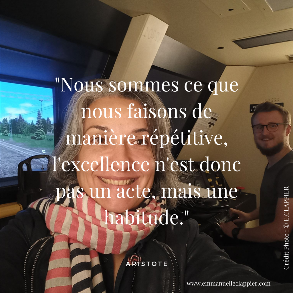 Nous sommes ce que nous faisons de manière répétitive, l'excellence n'est donc pas un acte, mais une habitude