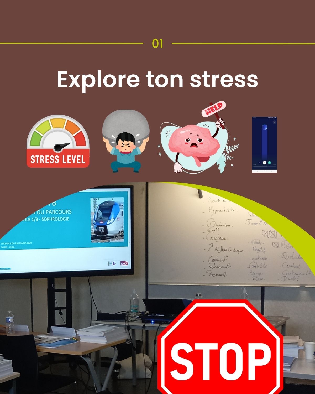 Conseil 1 : explore ton stress